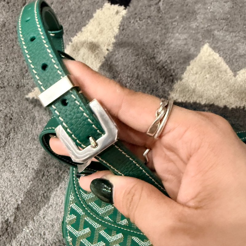 Goyard 郵差包 綠-8