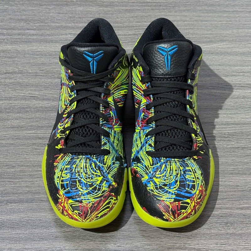 Nike Zoom Kobe 4 Protro "Wizenard" 簡約舒適 皮革 防滑輕便耐磨 低幫 實戰籃球鞋  42.5碼 98新-3