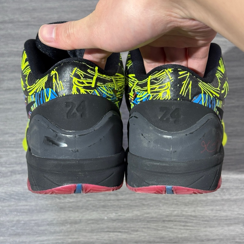 Nike Zoom Kobe 4 Protro "Wizenard" 簡約舒適 皮革 防滑輕便耐磨 低幫 實戰籃球鞋  42.5碼 98新-4
