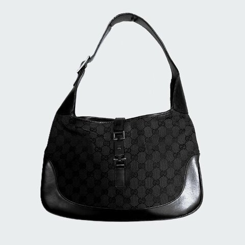 Gucci 經典黑色Jackie肩包
