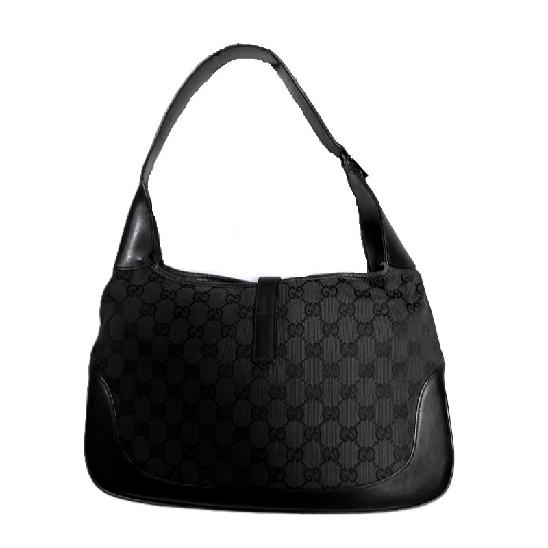 Gucci 經典黑色Jackie肩包-1