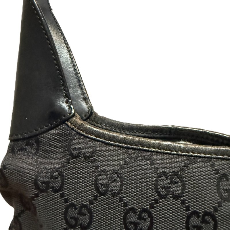 Gucci 經典黑色Jackie肩包-8