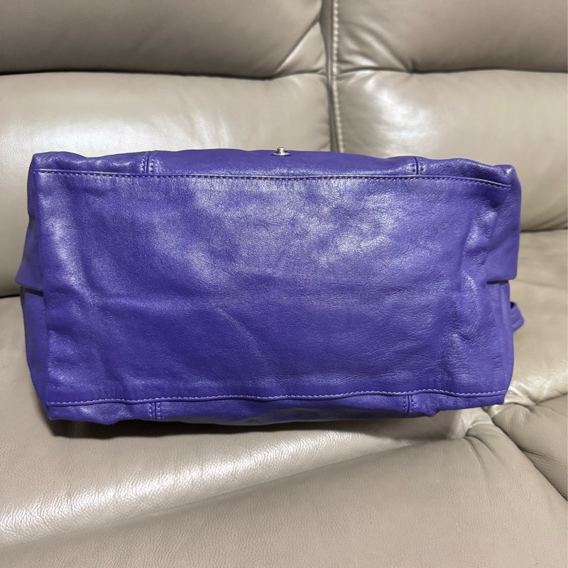 二手LONGCHAMP羊皮短柄肩背包（大號）-1