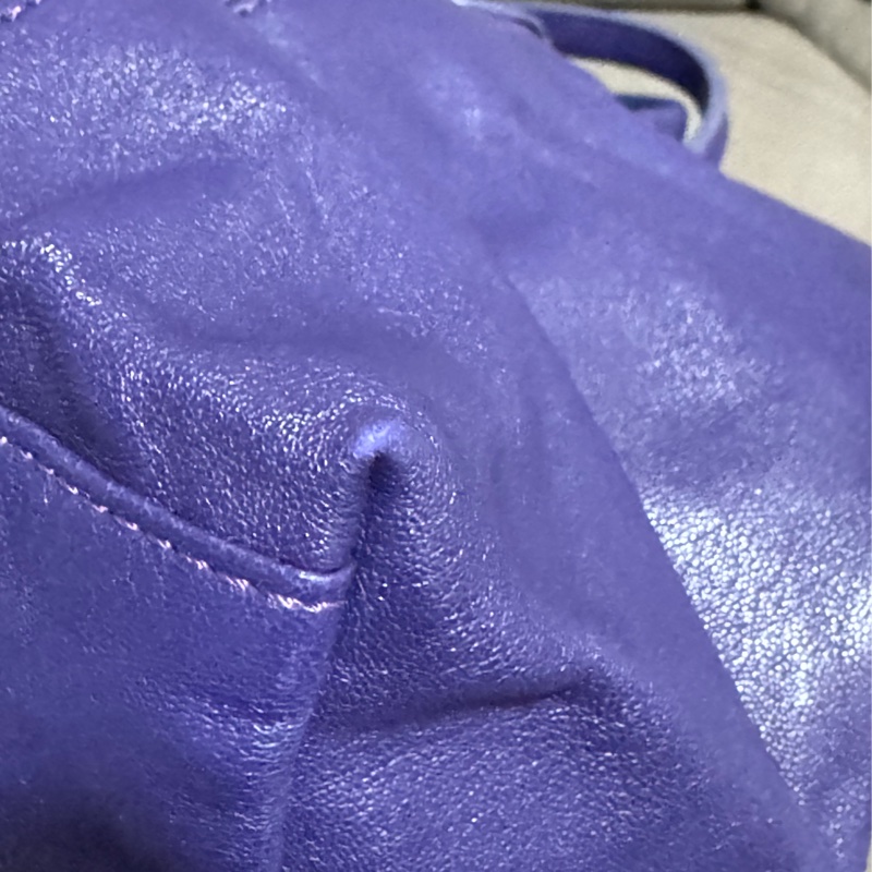 二手LONGCHAMP羊皮短柄肩背包（大號）-9