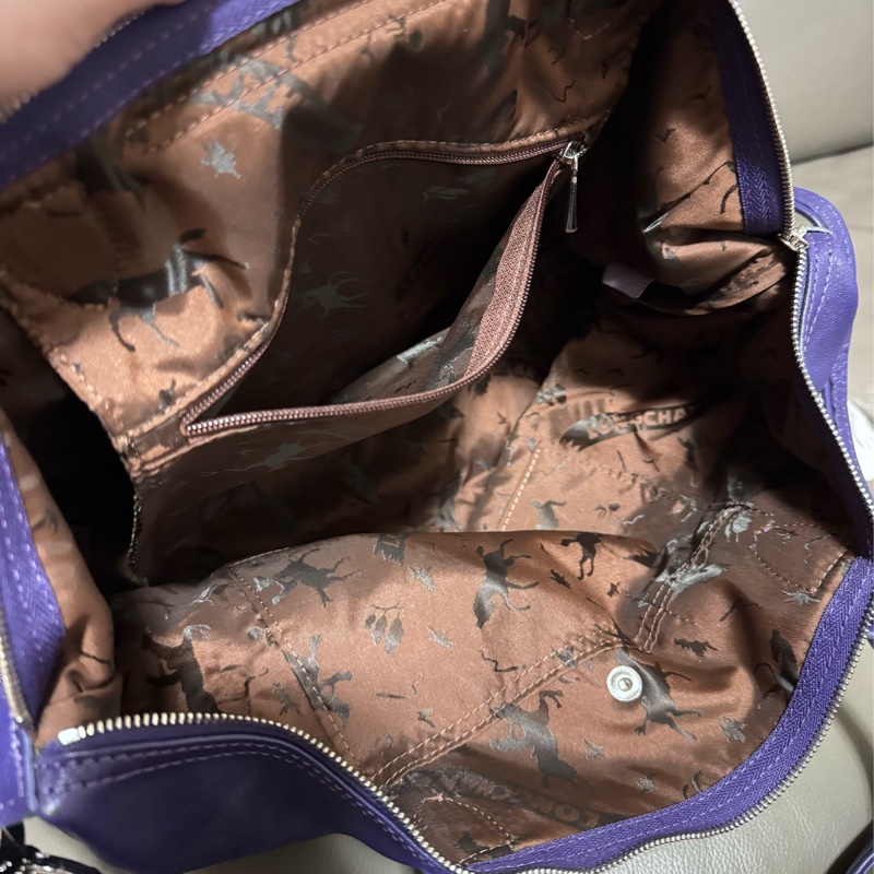 二手LONGCHAMP羊皮短柄肩背包（大號）-10