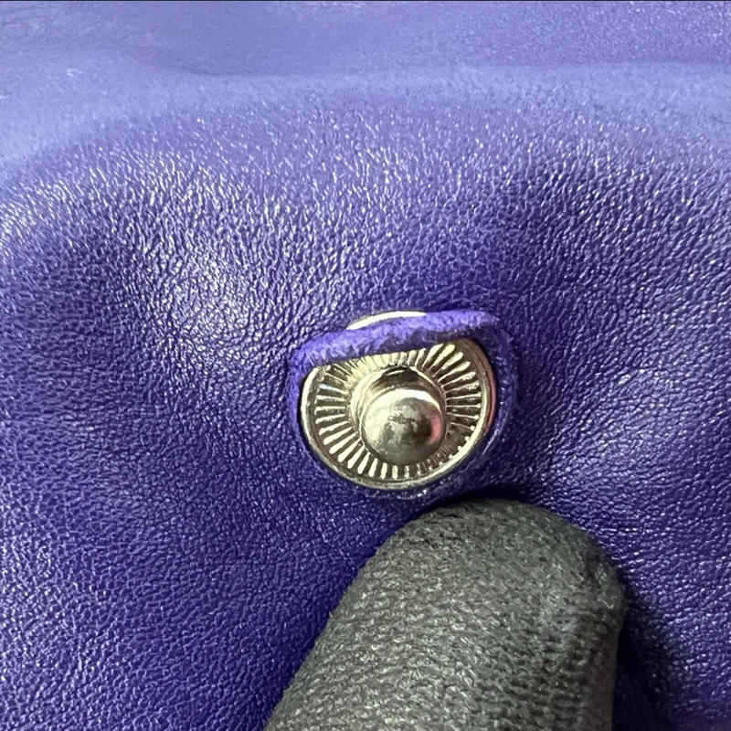 二手LONGCHAMP羊皮短柄肩背包（大號）-15