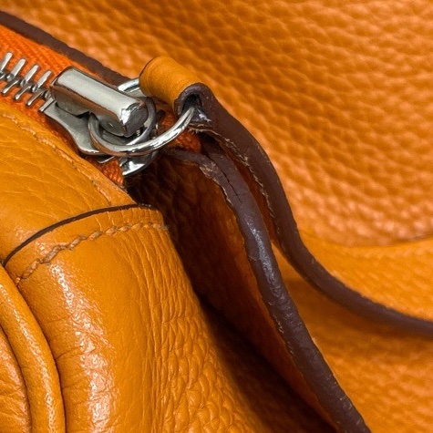 Hermès愛馬仕橙色Lindy34 框o lswl 11年  附件：塵袋-9