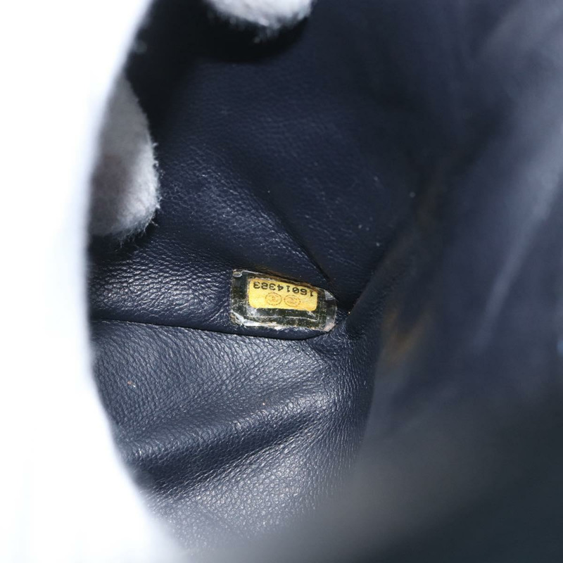 【日本直送】香奈兒雙蓋鏈條絎縫肩背包 牛仔藍 金色雙C標誌 正品 ki6569SAM-10