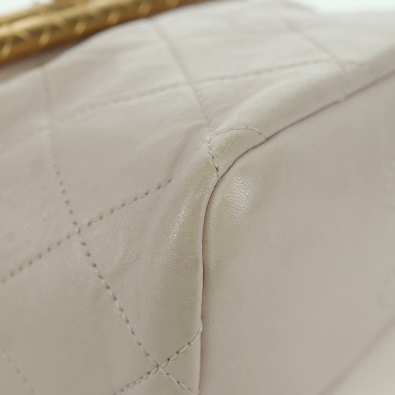 【日本直送】香奈兒鏈絎縫單肩包，羊皮材質，兩用，粉紅色金色雙C標誌，正品 ARZ510V-16