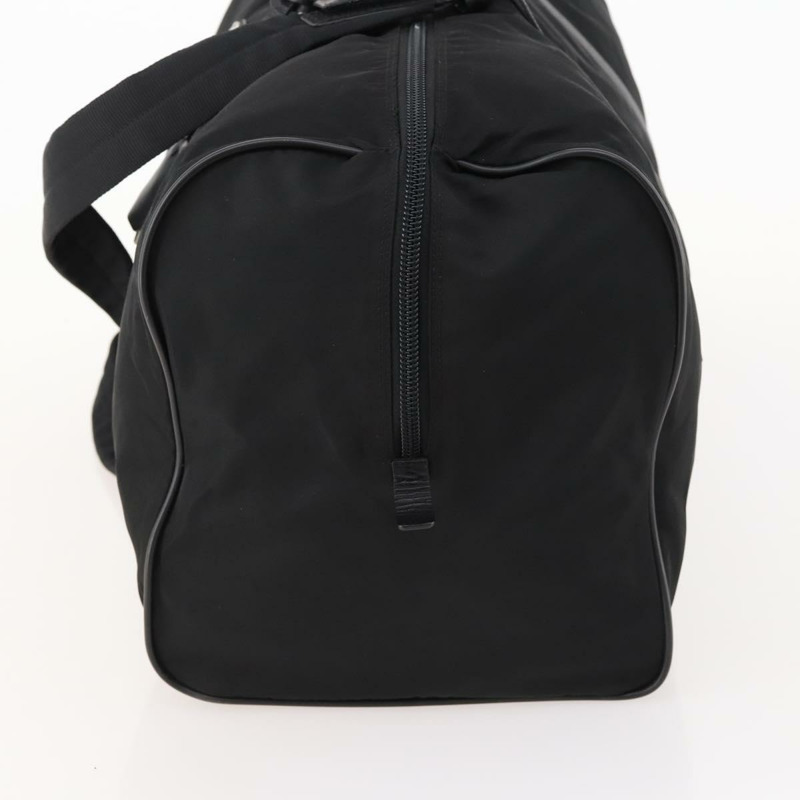 【日本直送】PRADA 波士頓包 尼龍 2way 黑色 銀色 Auth am11052V-2