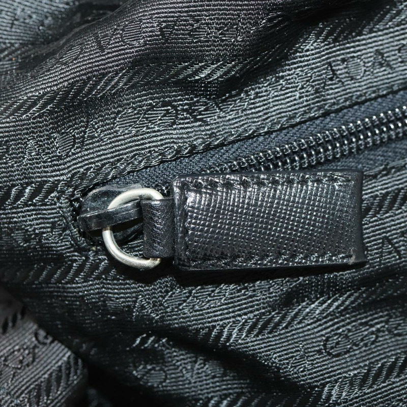 【日本直送】PRADA 波士頓包 尼龍 2way 黑色 銀色 Auth am11052V-25