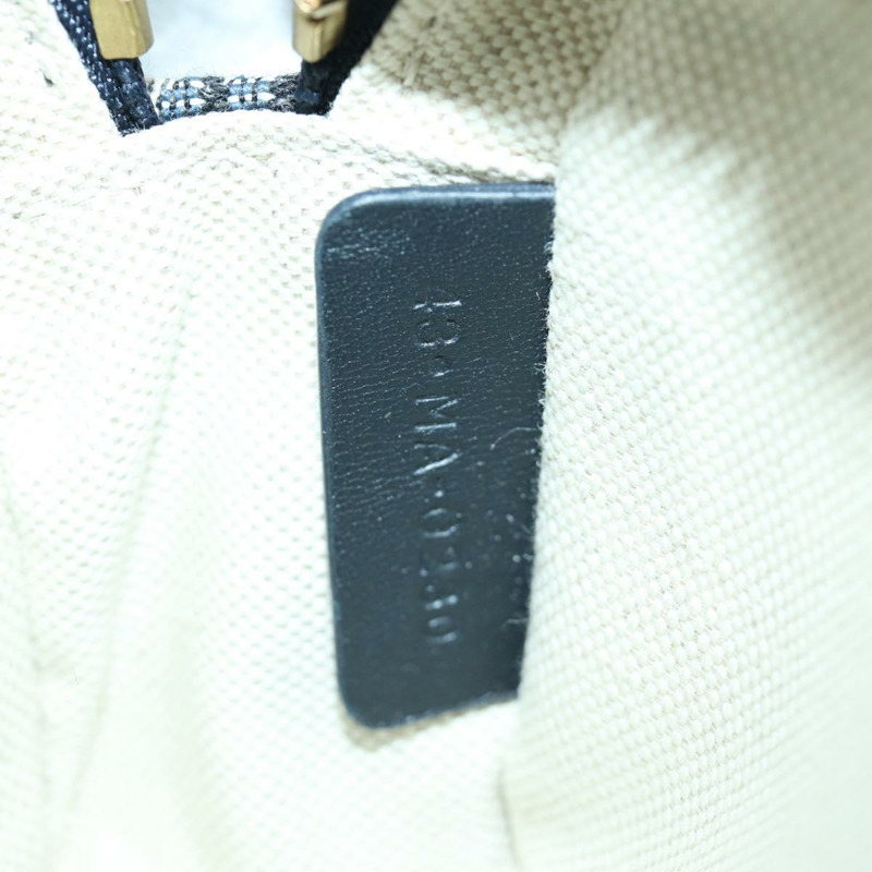 【日本直送】Christian Dior Trotter帆布腰包 海軍藍 金色 正品 BSZ700M-10