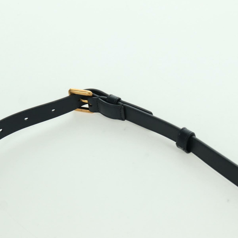 【日本直送】Christian Dior Trotter帆布腰包 海軍藍 金色 正品 BSZ700M-13