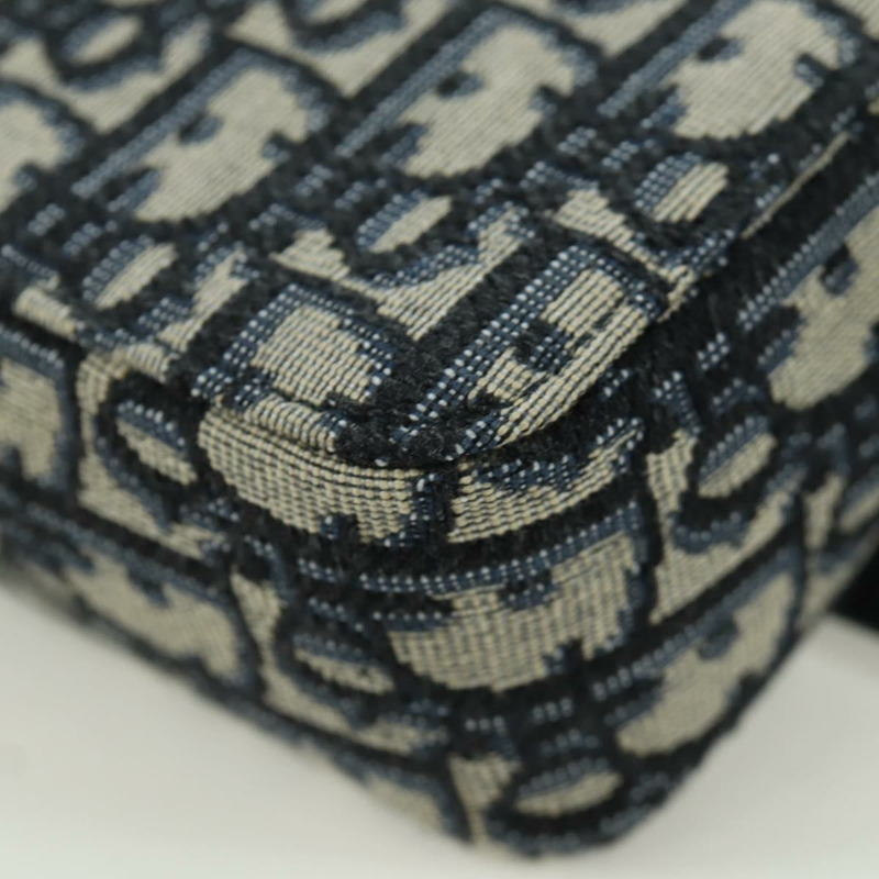 【日本直送】Christian Dior Trotter帆布腰包 海軍藍 金色 正品 BSZ700M-15