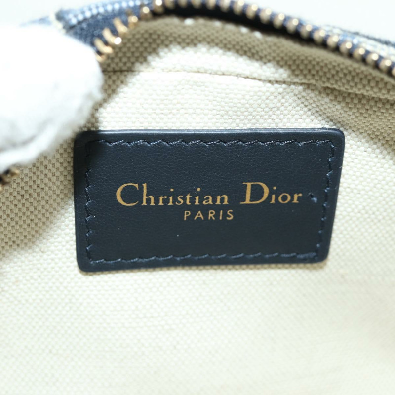 【日本直送】Christian Dior Trotter帆布腰包 海軍藍 金色 正品 BSZ700M-19