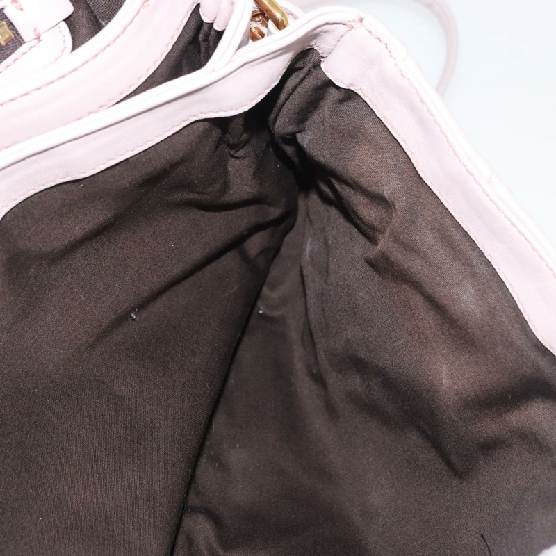 【日本直送】Miu Miu 鏈條單肩包 皮革 金色 紫色 灰色 正品 175512A-20