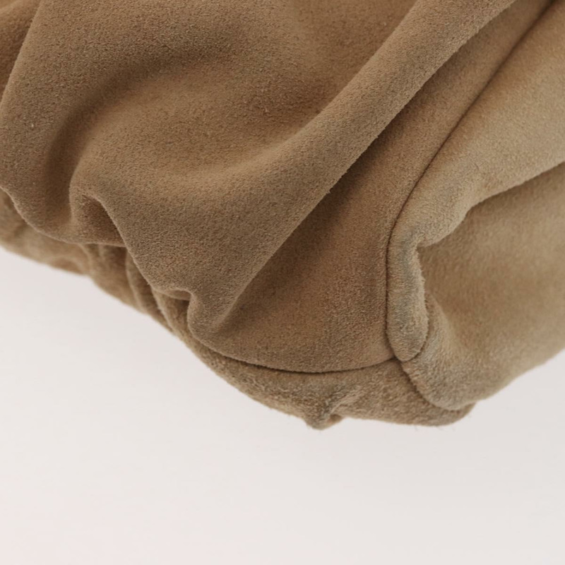 【日本直送】SAINT LAURENT Mombasa 單肩包 麂皮 米色 銀色 正品 175570A-10