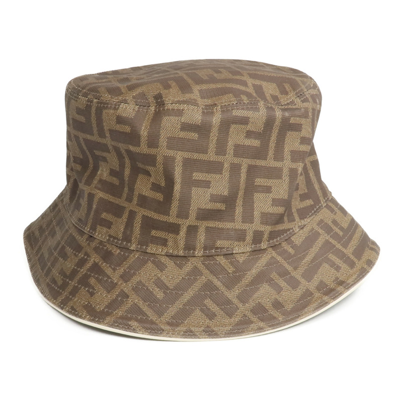 FENDI 棉質/聚酯纖維Bucket Hat帽子-1