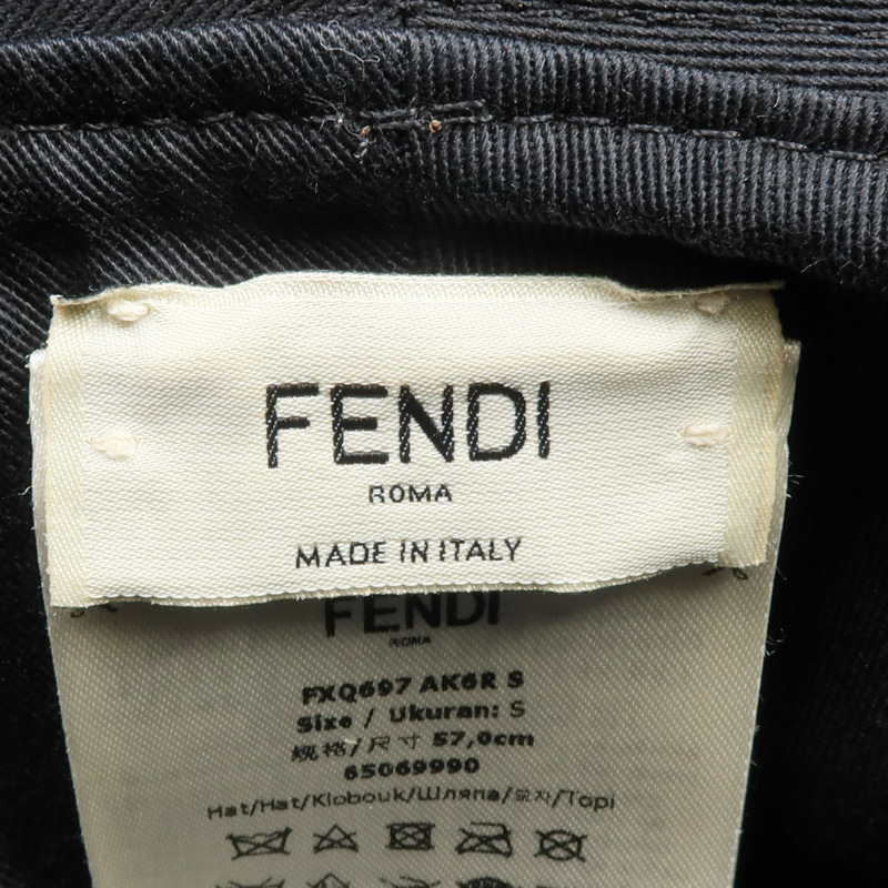 FENDI 棉質/聚酯纖維Bucket Hat帽子-5