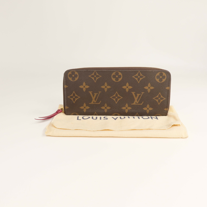LOUIS VUITTON Monogram Clemence Wallet長錢包-8