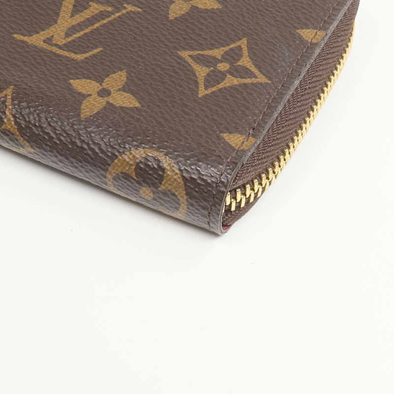LOUIS VUITTON Monogram Clemence Wallet長錢包-10