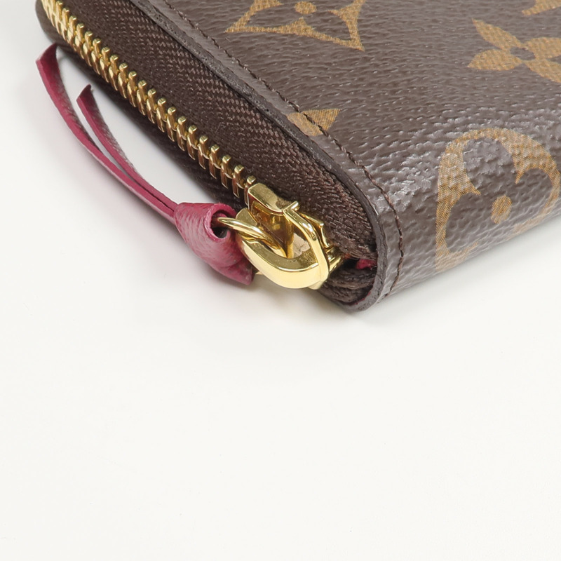 LOUIS VUITTON Monogram Clemence Wallet長錢包-11