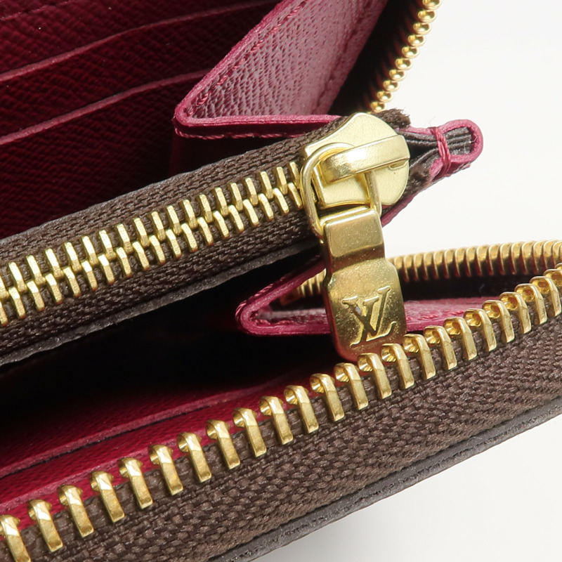 LOUIS VUITTON Monogram Clemence Wallet長錢包-15