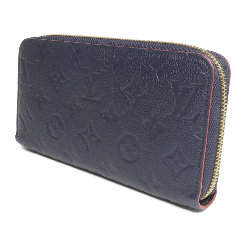 LOUIS VUITTON Monogram Empreinte Zippy Long Wallet長錢包-1