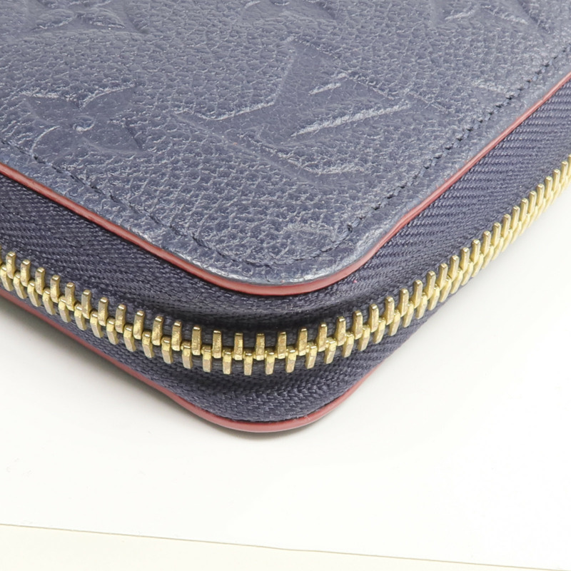 LOUIS VUITTON Monogram Empreinte Zippy Long Wallet長錢包-10
