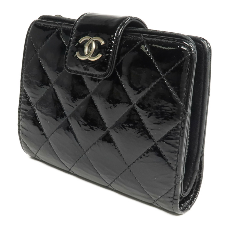 CHANEL 漆皮皮革Wallet錢包-1