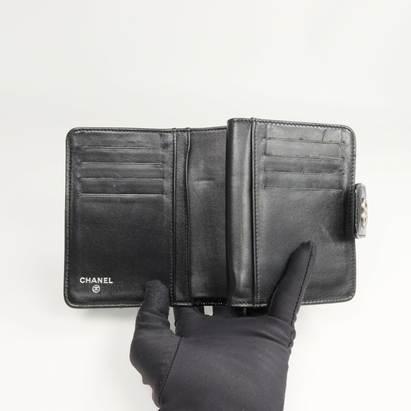 CHANEL 漆皮皮革Wallet錢包-5