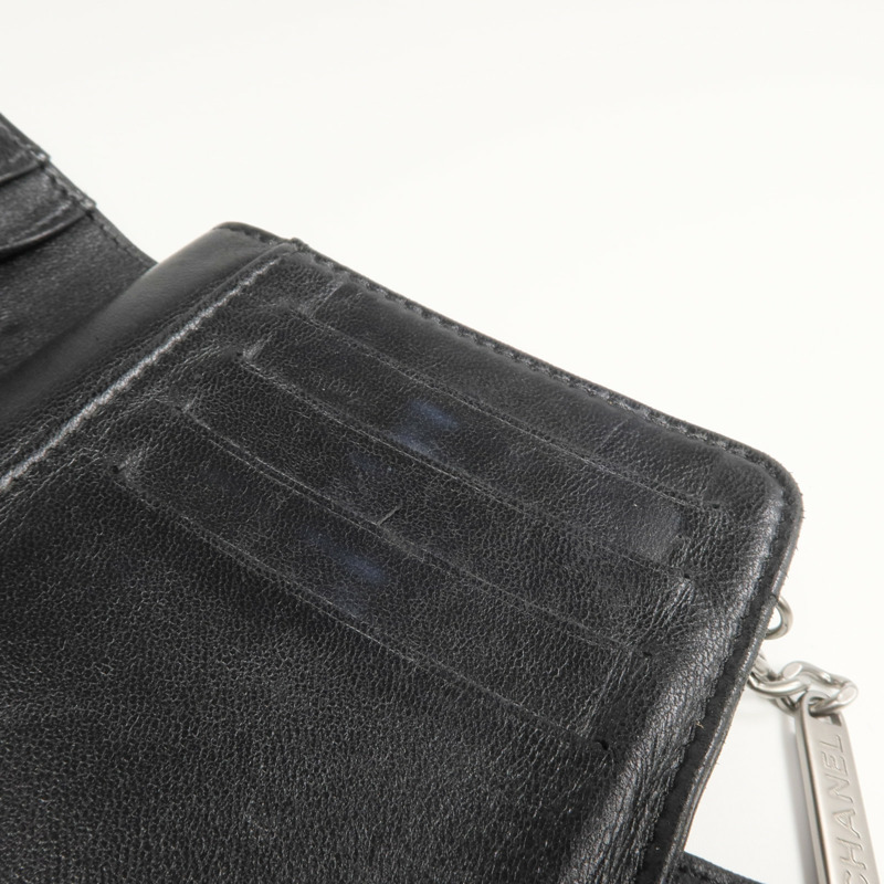 CHANEL 漆皮皮革Wallet錢包-12