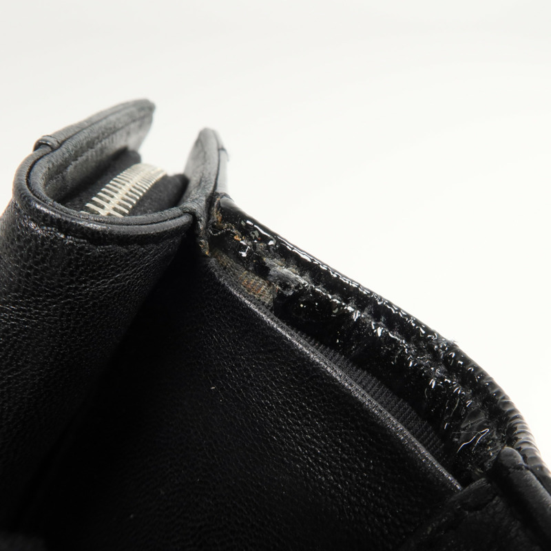 CHANEL 漆皮皮革Wallet錢包-14