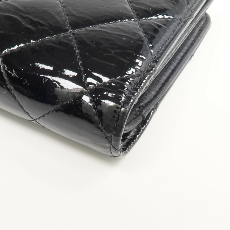 CHANEL 漆皮皮革Wallet錢包-15