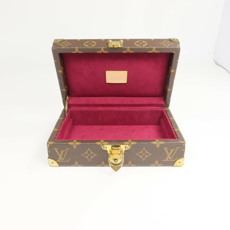 LOUIS VUITTON Monogram Coffret Jewelry Box珠寶盒-3