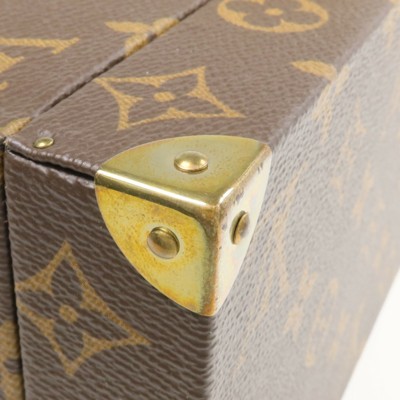 LOUIS VUITTON Monogram Coffret Jewelry Box珠寶盒-14