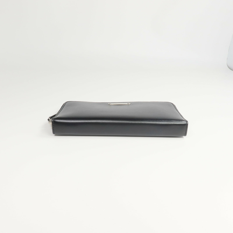 SAINT LAURENT 牛皮皮革Zipper Long Wallet長錢包-5