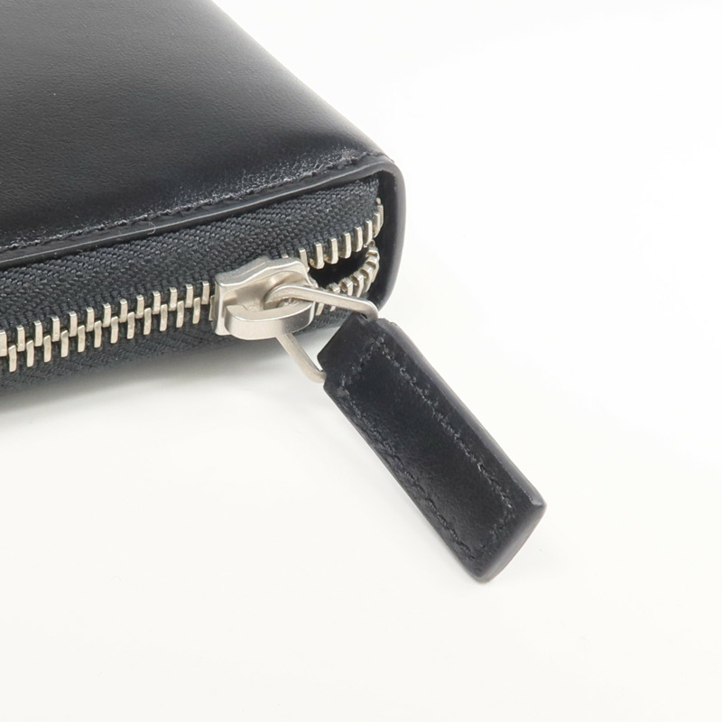 SAINT LAURENT 牛皮皮革Zipper Long Wallet長錢包-7