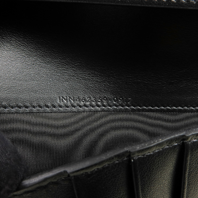 SAINT LAURENT 牛皮皮革Zipper Long Wallet長錢包-10