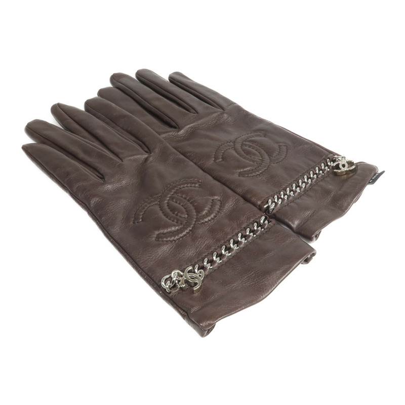 CHANEL 羊皮皮革Gloves手套-3