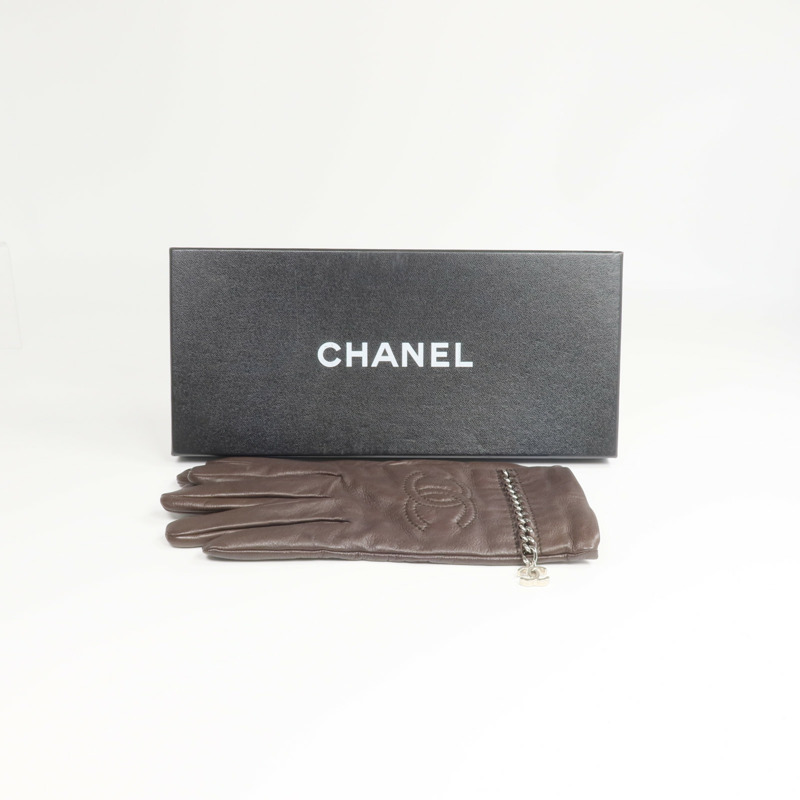 CHANEL 羊皮皮革Gloves手套-7