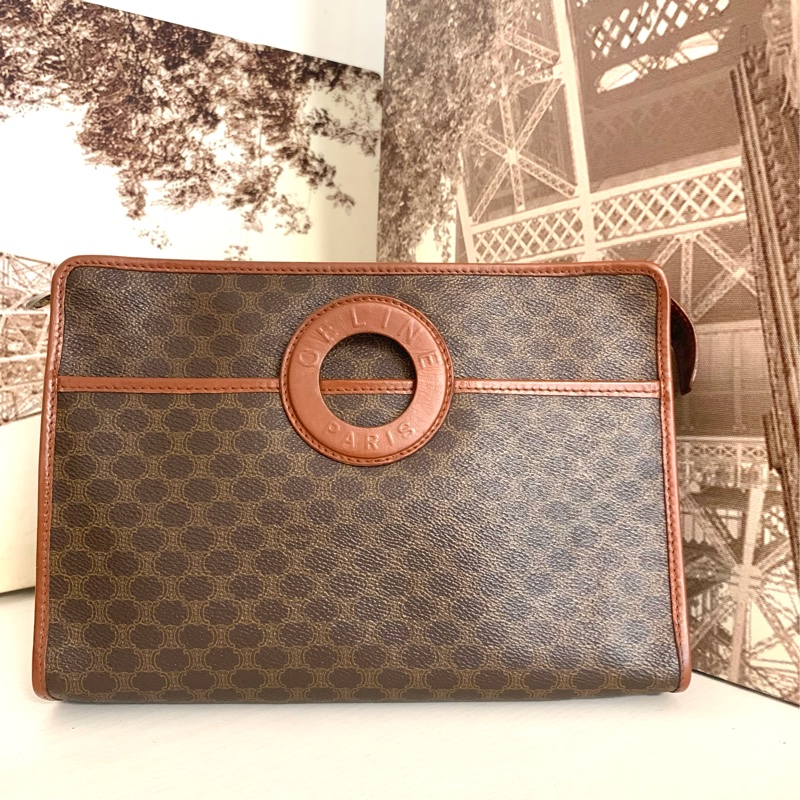 💓MYMluxurybag💓 Celine 26.5cm 手提袋 古董袋-1