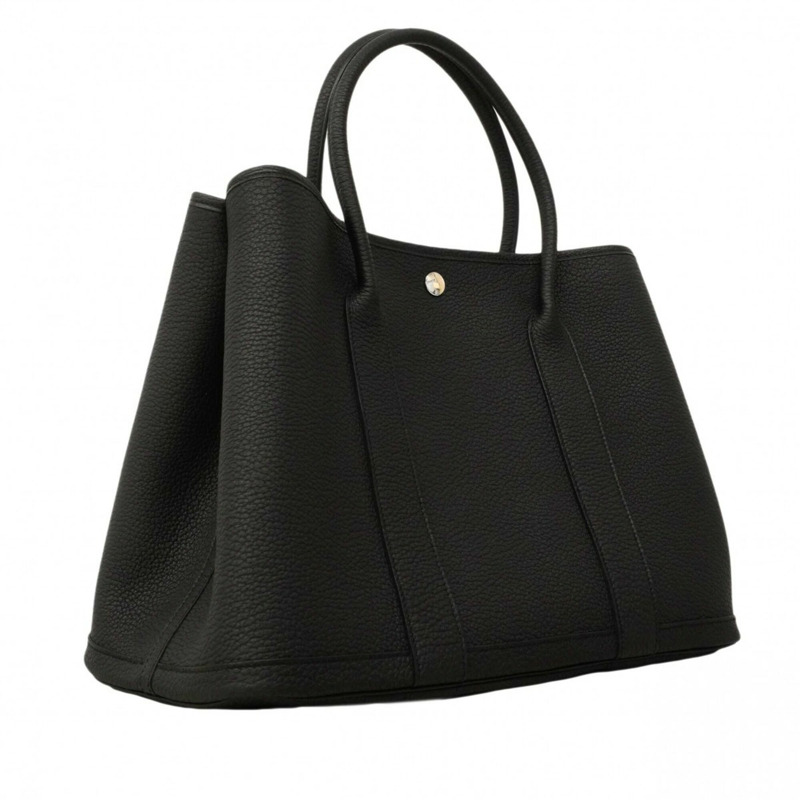 愛馬仕 Garden PM 手提包，Negonda 黑色，Y 字印記，女士款-1