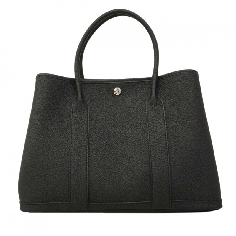 愛馬仕 Garden PM 手提包，Negonda 黑色，Y 字印記，女士款-6