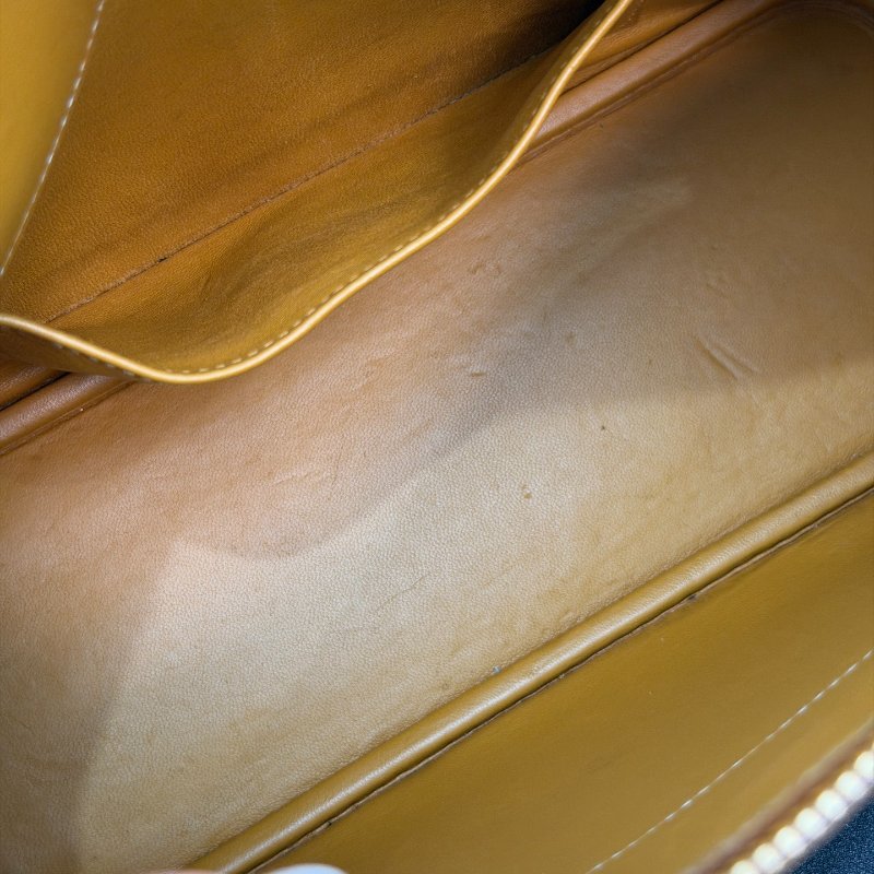 愛馬仕Bolide27 沙灘金 山羊皮 手提包-10