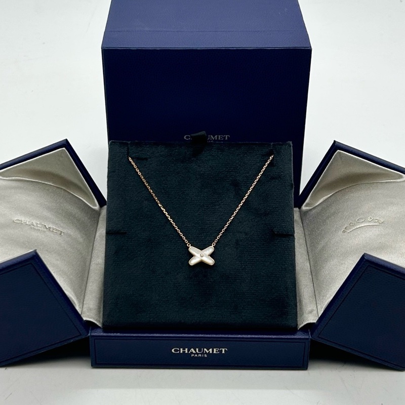 尚美/Chaumet Jeux de Liens緣 吊墜 18K玫瑰金 22年全套-0