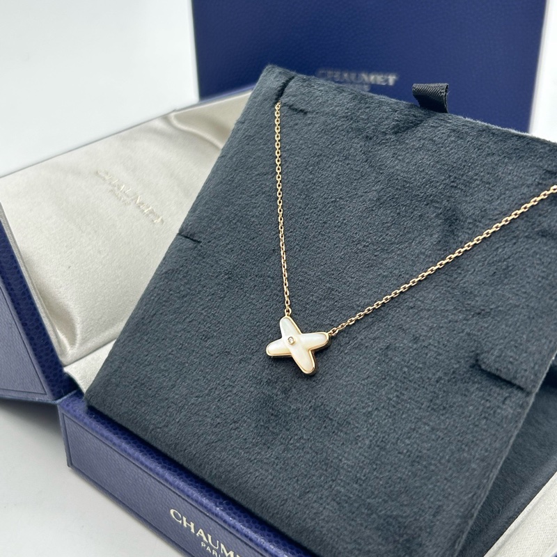 尚美/Chaumet Jeux de Liens緣 吊墜 18K玫瑰金 22年全套-2