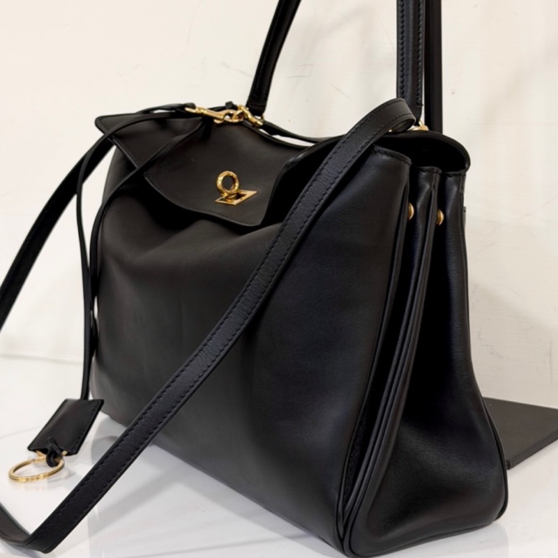 🈶台灣購證 巴黎世家BALENCIAGA RODEO黑金中號-4