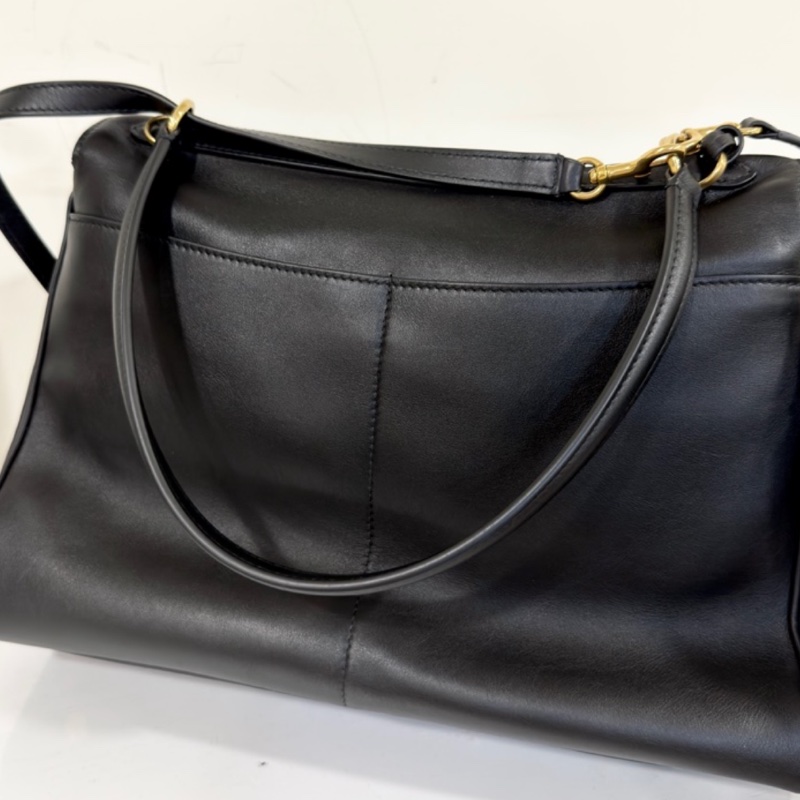 🈶台灣購證 巴黎世家BALENCIAGA RODEO黑金中號-7