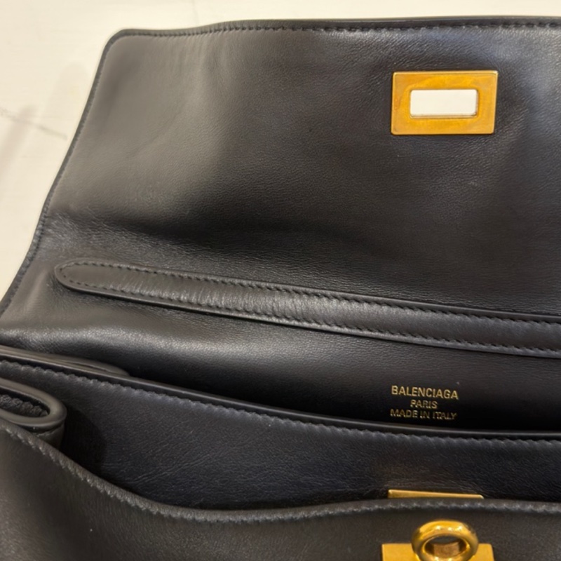 🈶台灣購證 巴黎世家BALENCIAGA RODEO黑金中號-15